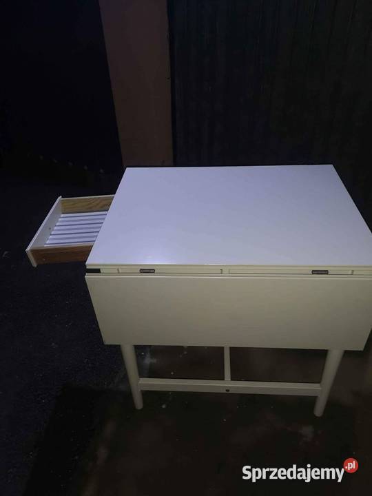 INGATORP ikea biały Stół biurko konsola toaletka 65cm