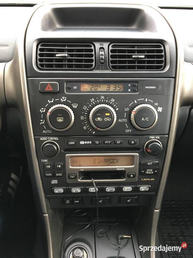 Lexus IS 200 2000 r 155 Benzyna Wer prestige CD IS Warszawa