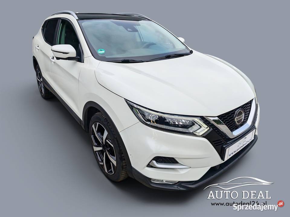 Nissan Qashqai Lift 13TCe 159 Tekna Full Led biały świętokrzyskie Jędrzejów