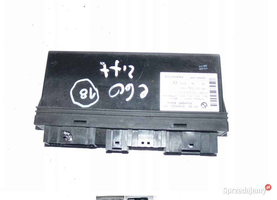MODUŁ STEROWNIK KOMFORTU 9168833 BMW E60 NUMER Wielkie Drogi