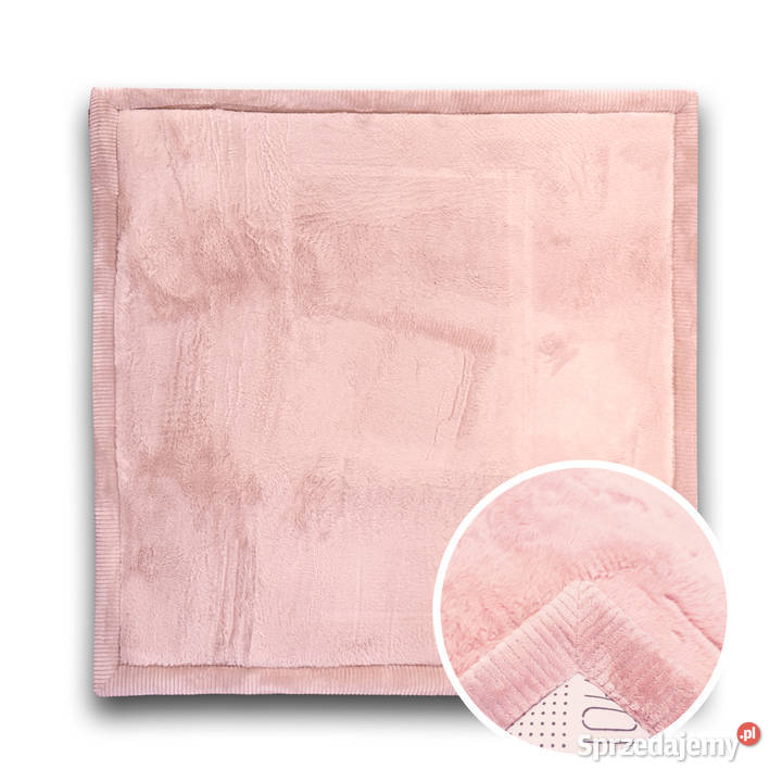 GRUBY DYWAN PUFFY SOFT KWADRAT 120X120 RÓŻOWY Białystok sprzedam