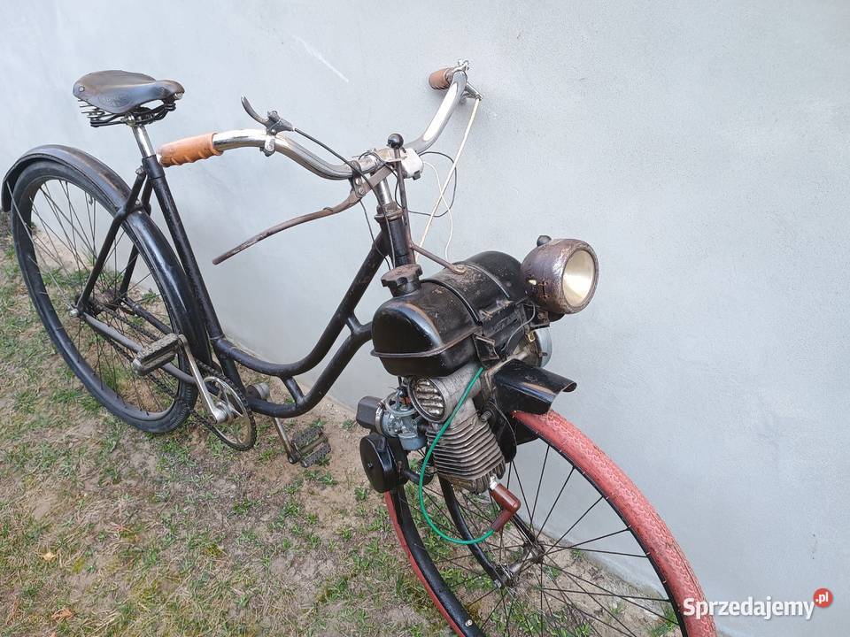 Claeys Flandria silnik rowerowy zabytkowy Kurzętnik