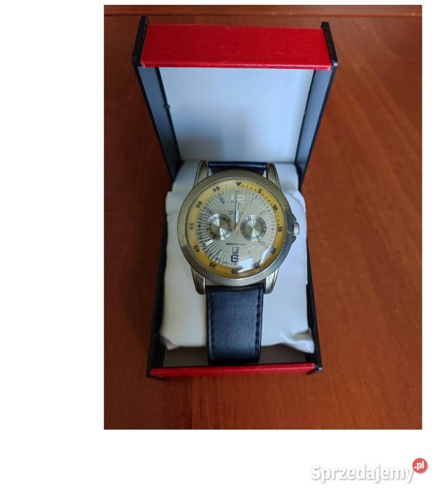 Zegarek męski ze skórzaną bransoletą Eurotime Kielce