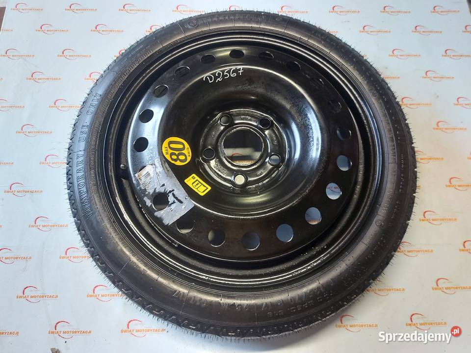 OPEL INSIGNIA A koło dojazdowe 1257017 98M 5x120 świętokrzyskie sprzedam