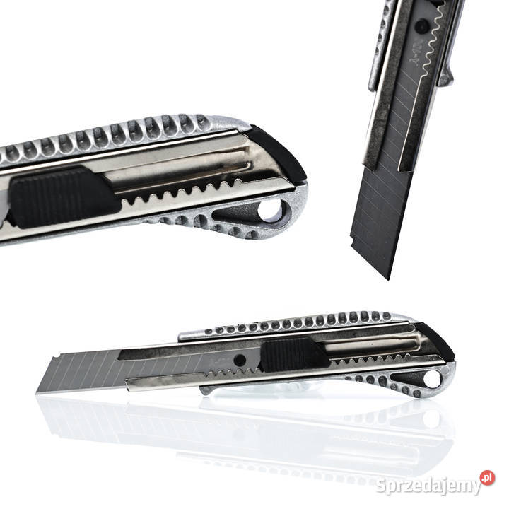 Nożyk do Tapet Aluminiowy Ostrze 18 mm Wymienne Noże i ostrza