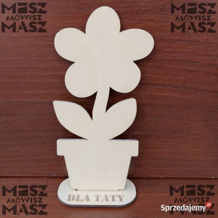 Kwiaty decoupage nauczyciela dziewczynka babci Racot