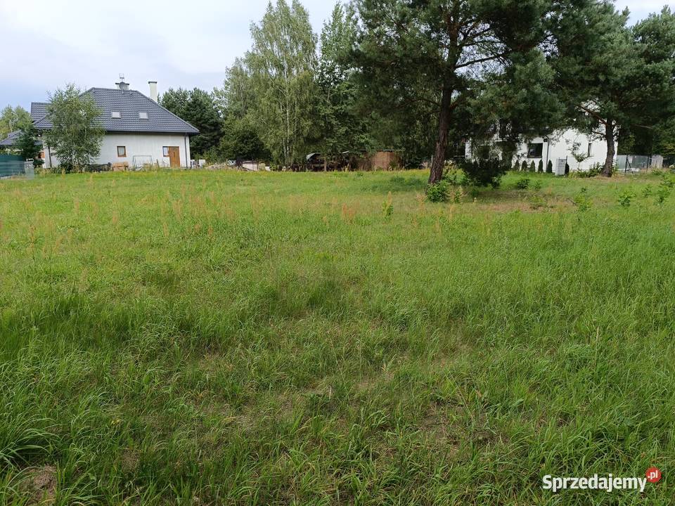 Działka budowlana 1500 m2 dogodne wymiary media 21m Łochów