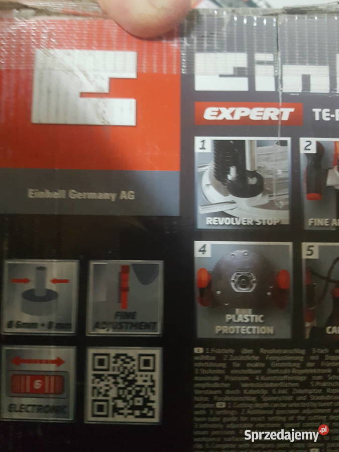 EINHELL FREZARKA GÓRNO WRZECIONOWA TERO 1255 E wielkopolskie