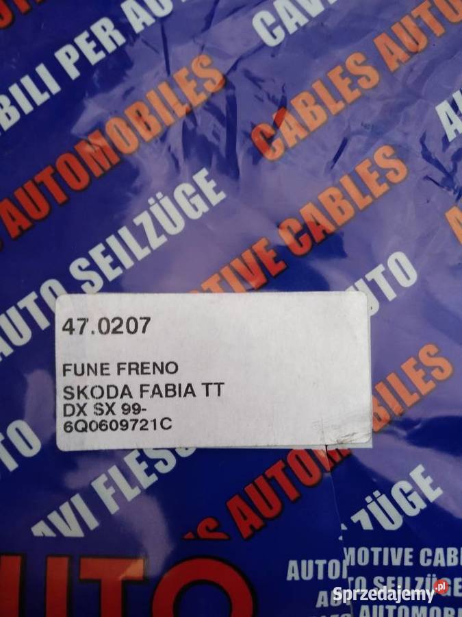 LINKA HAMULCA RĘCZNEGO 6Q0609721C SKODA VW SEAT Legionowo