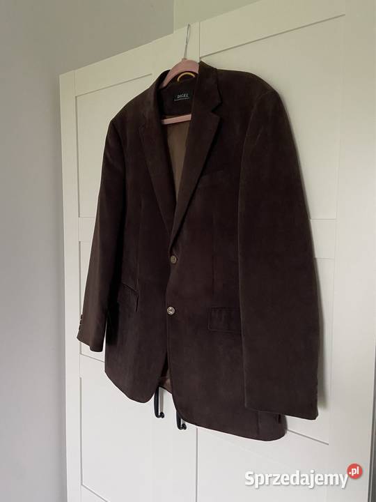 Digel Marynarka męska 52 LXL brązowa czekoladowa Rozmiar XL Rogoźno sprzedam