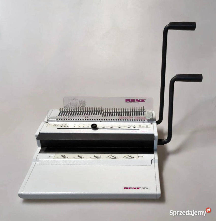 BINDOWNICA RENZ SRW oprawa drutowa lubuskie Drezdenko