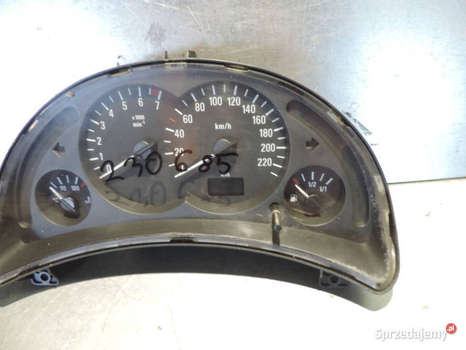 LICZNIK ZEGAR OPEL CORSA C 12 8V 09166814FL Rok produkcji 2003