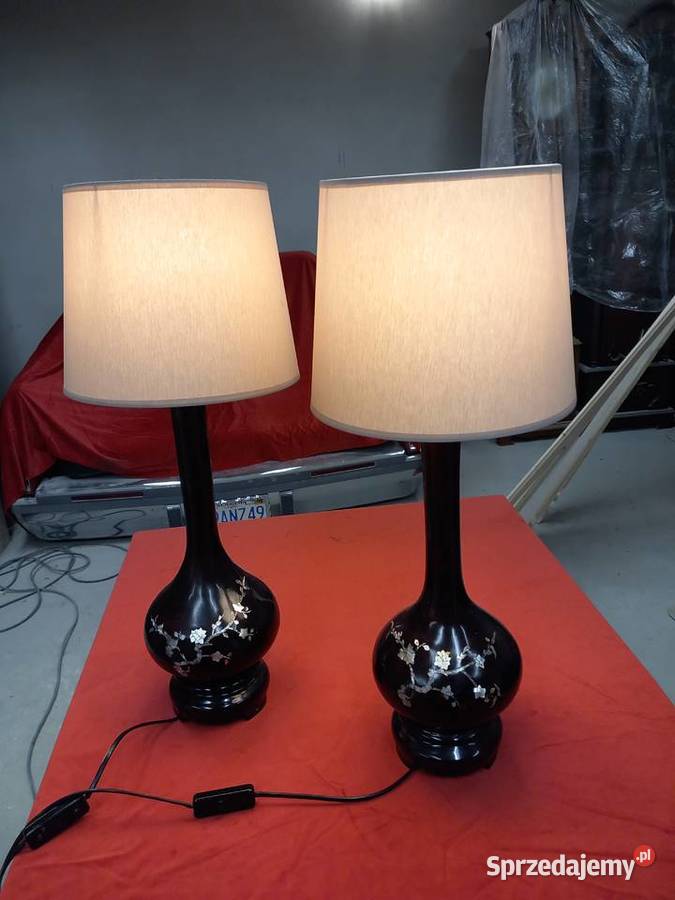lampa stołowa z laki komplet 2 Kraków