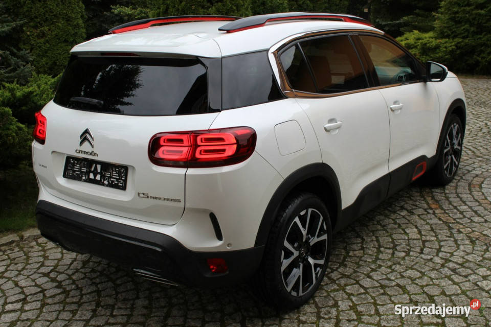 Citroen C5 Aircross Benzyna 180 Shine 124 elektryczne lusterka Lubań sprzedam
