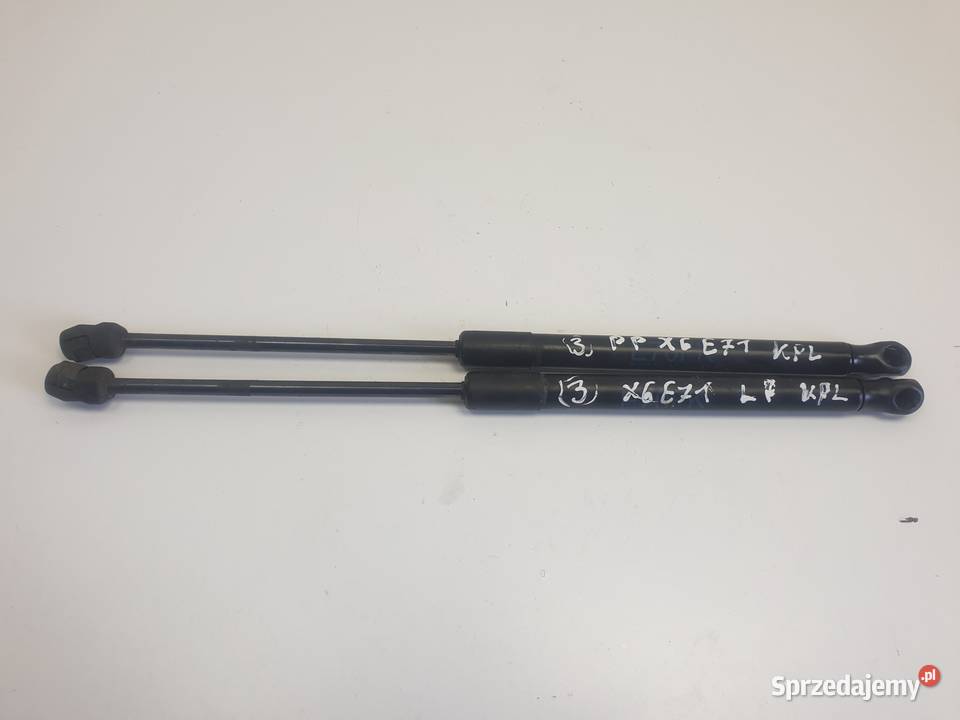 BMW X6 E71 SIŁOWNIK MASKI Teleskop 7148346 Kpl lubelskie Rudka