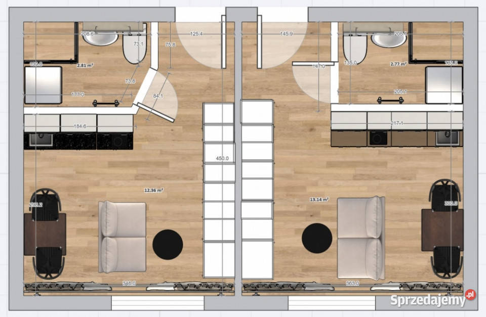 Gotowiec inwestycyjny 2PAK niezależne wejścia sprzedam