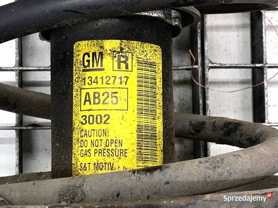 AMORTYZATOR PRAWY PRZÓD ZE SPRĘŻYNĄ CHEVROLET Amortyzatory