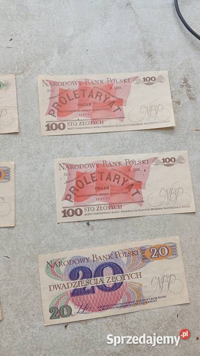 Banknoty PRL stan śląskie Siemianowice Śląskie