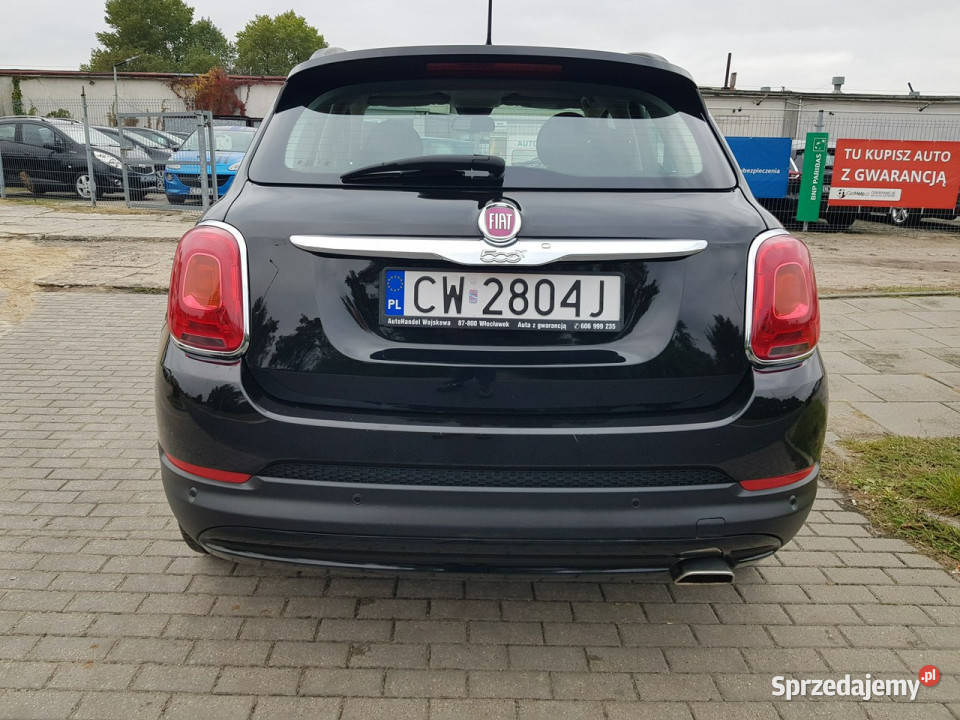 Fiat 500x 16 Benzyna Klimatronik Nawigacja klimatyzacja Włocławek