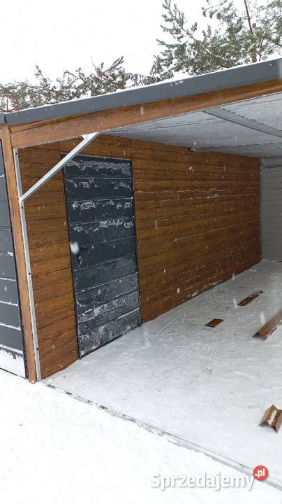 Garaż z wiatą 12x6 9x6 plus 3m wiata otwarta 410zł/m2 Sprzedaż mazowieckie