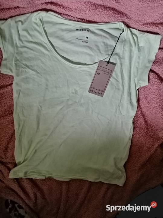 MEDiCiNE NOWA bluzka koszulka tshirt Z surowymi wielkopolskie Leszno