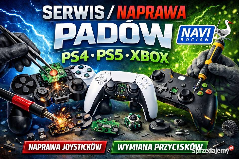Serwis Naprawa Padów Pada 4 5 XBOX Wymiana Szczecinek