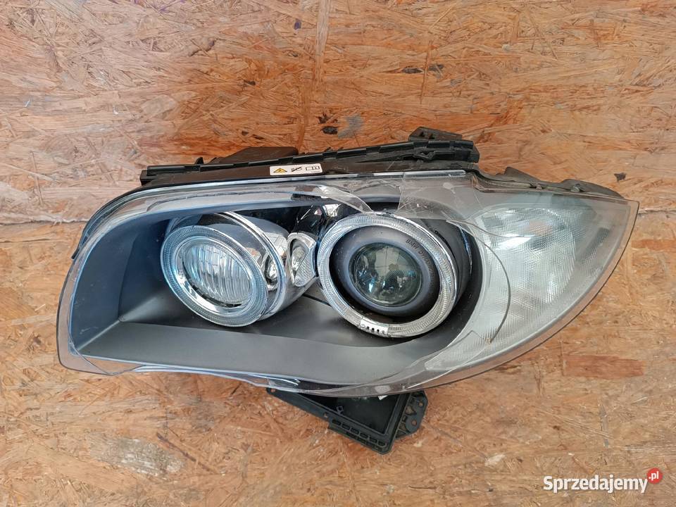 LAMPA LEWY PRZÓD REFLEKTOR EU XENON BMW 1 E81 Nowy Tomyśl