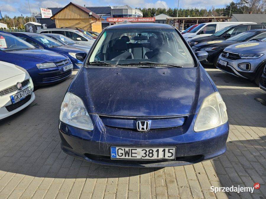 Honda civic 14 Rok produkcji 2002 podkarpackie Bzianka
