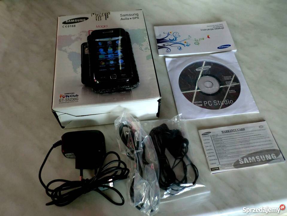 SAMSUNG AVILA igła stan FULL ZESTAW GPS 32 MPX b Ekran dotykowy
