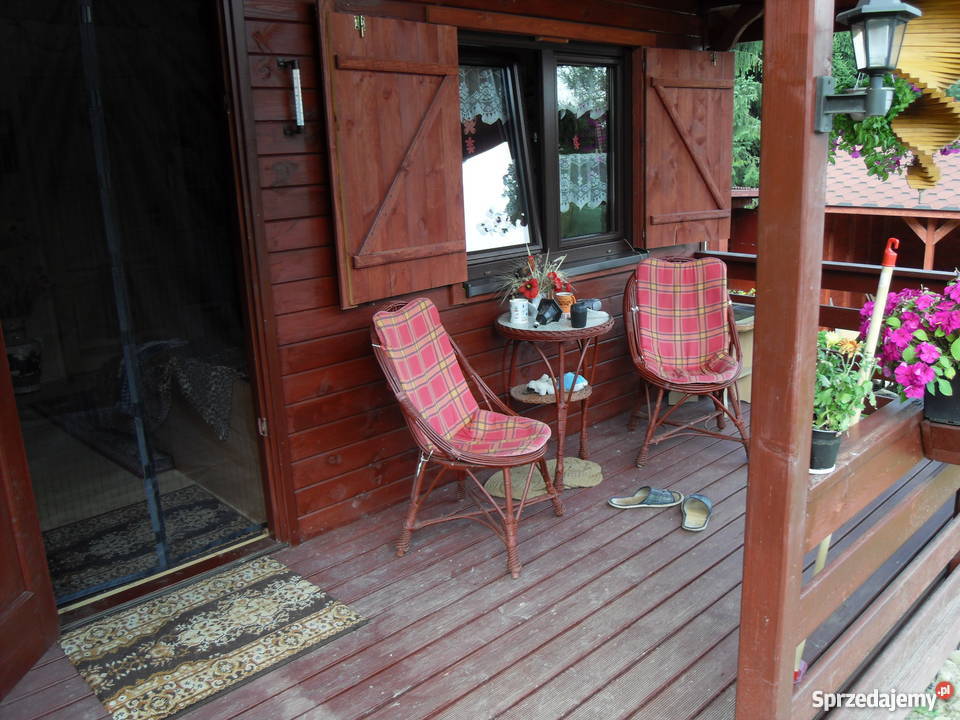 sprzedam dzialke rekreacyjna z nowym domkiem Grunty i działki Bierna