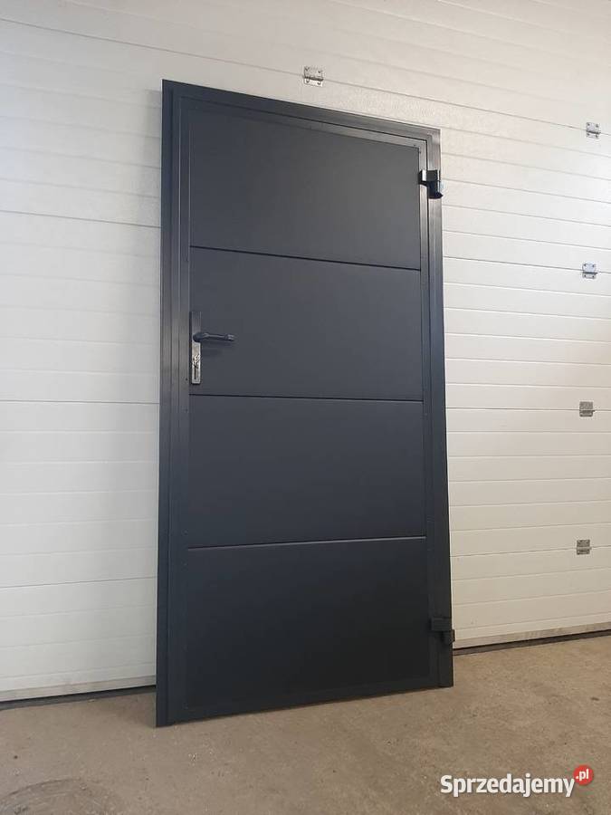 Aluminiowe drzwi boczne Zewnętrzne Ocieplane Nowy Sącz