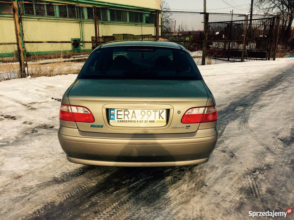 Fiat Albea 12 benzyna lpg 2003r Klimatyzacja Radomsko