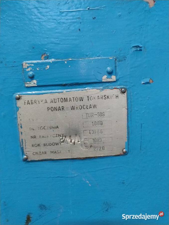 TokarkaTUR 50S podkarpackie sprzedam
