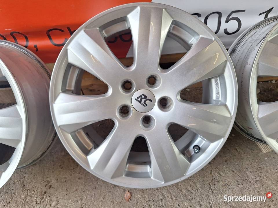 Alufelgi 5x108 16 ET45 RC Peugeot Opel Ford kujawsko-pomorskie Choceń