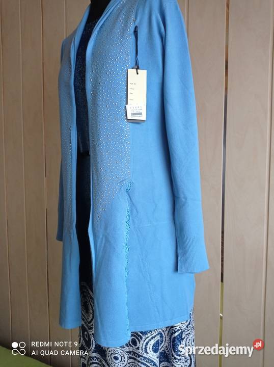 Elegancki Kardigan z długim rękawem Odzież damska