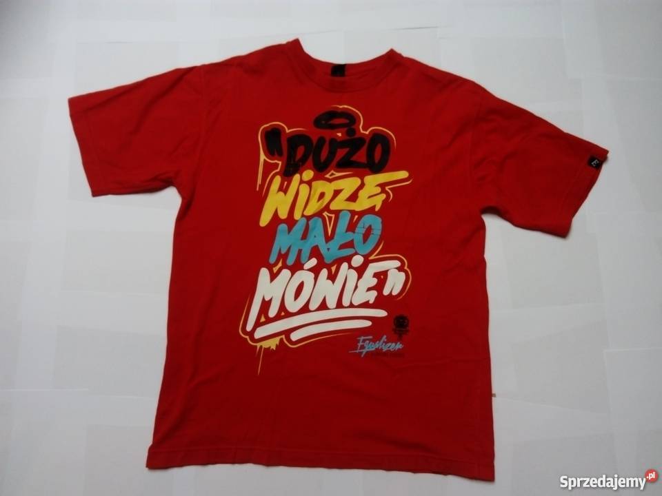 Koszulka Equalizer Dużo Widzę Mało Mówię Wólka