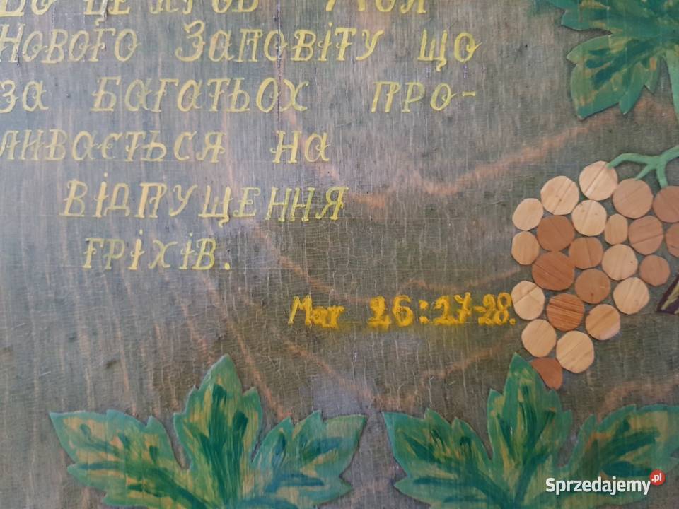 Ikona Kielich Przymierza 0184 Warszawa