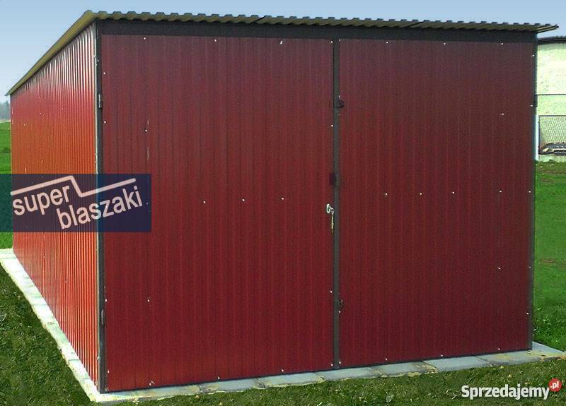 Blaszaki 3x5 garaże blaszane RAL małopolska Limanowa