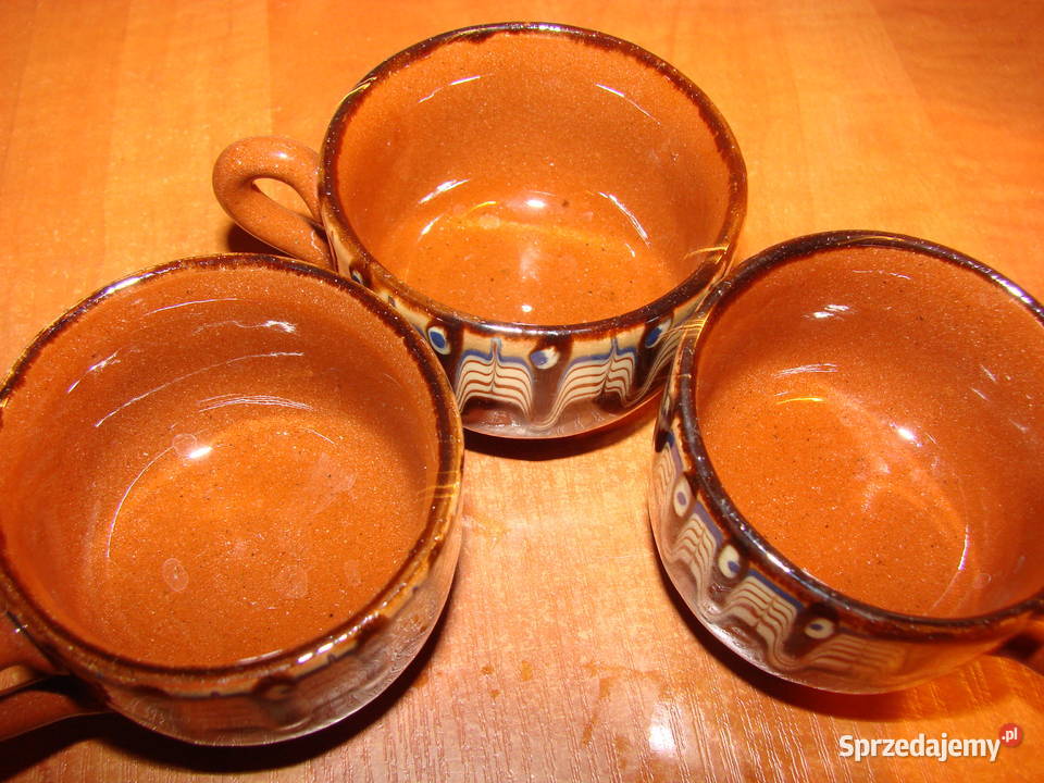 ceramika bułgarska filiżanki Pozostałe Pruszcz Gdański