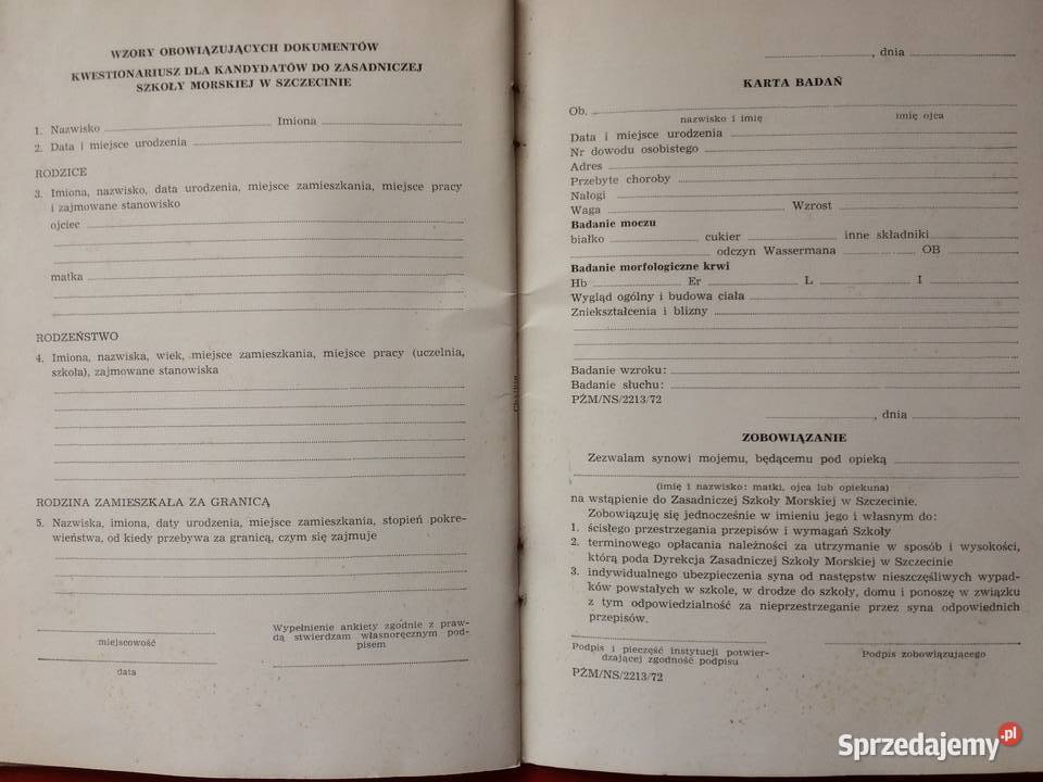 3265 Zasadnicza Szkoła Morska W Szczecinie Szczecin