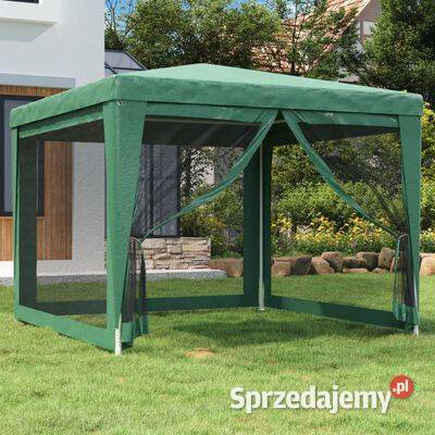 vidaXL Namiot imprezowy z 4 ścianami z siatki mazowieckie sprzedam