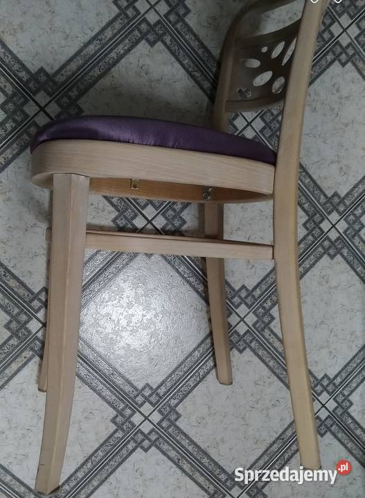 Krzesło drewniane bukowe 445x51x82 Nowe 51cm Gdynia