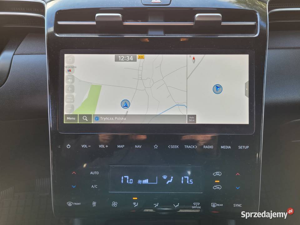 Hyundai Tucson Salon Polska Mały przebieg 16 czujnik deszczu podkarpackie Gniewczyna Łańcucka