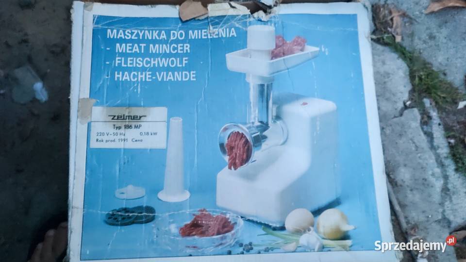 Maszynka do mielenia mięsa Zelmer typ 186 NOWA warmińsko-mazurskie Elbląg