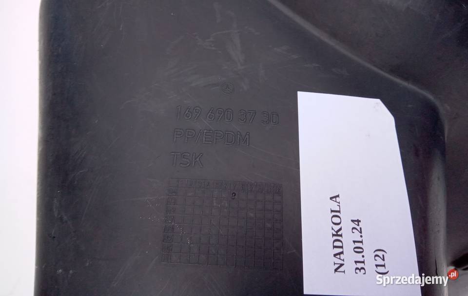 NADKOLE LEWY PRZÓD CZĘŚĆ TYLNA MERCEDES A KLASA Nowy Tomyśl sprzedam
