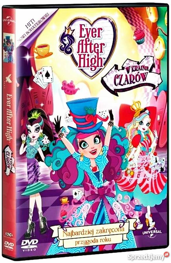 EVER AFTER HIGH W KRAINIE CZARÓW 1 płyta Filmy Kalisz