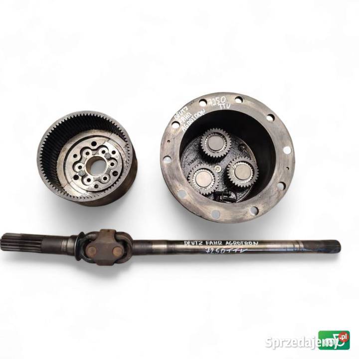 DeutzFahr 7250 TTV 2017r Parts Części wielkopolskie Wilkowo