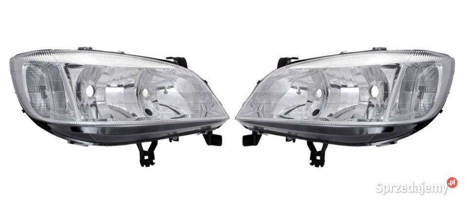 Opel Zafira A 9805 Reflektor przedni lampa osobowe Części samochodowe Łódź