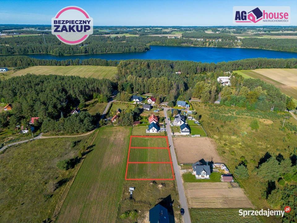 Działka Stężyca 1006m2 sprzedam