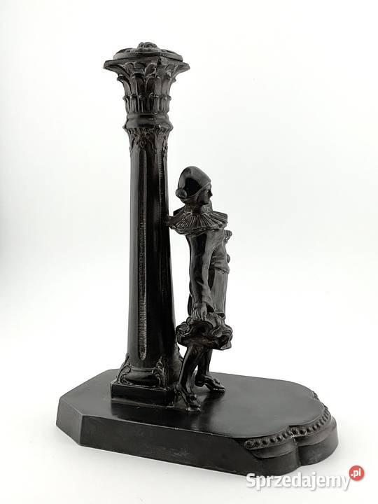 Antyk Pierrot rzeźba figurka Art Deco retro Kraków